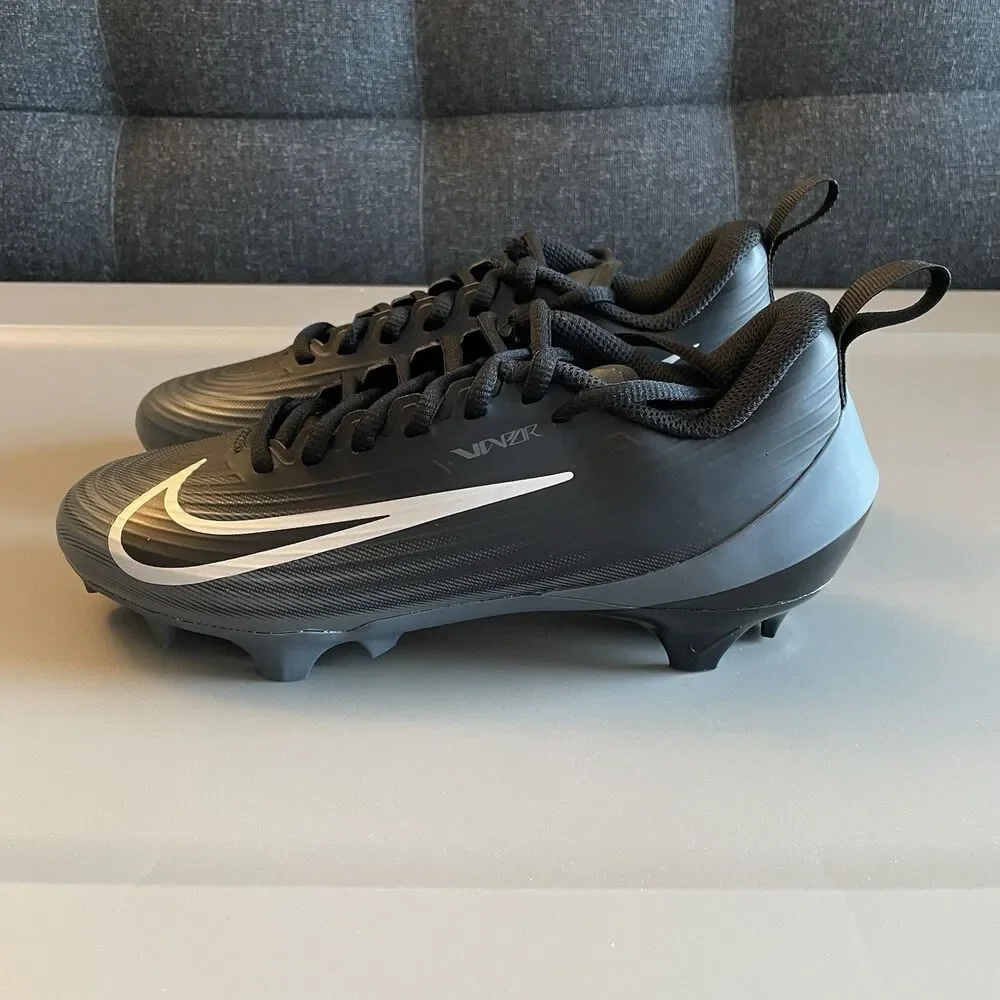 Size 4.5 - Nike Vapor Speed 3 Men's Football Cleats Black Grey FB3303-002 NEW